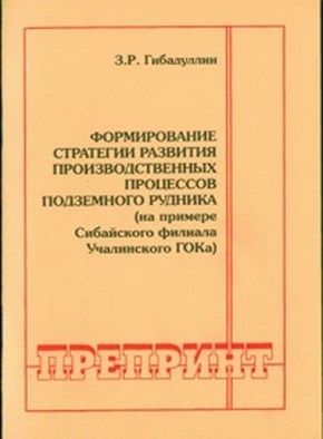Формирование стратегии развития производственных процессов подземного рудника (на примере Сибайского филиала Учалинского ГОКа) ISBN 0236-1493-14