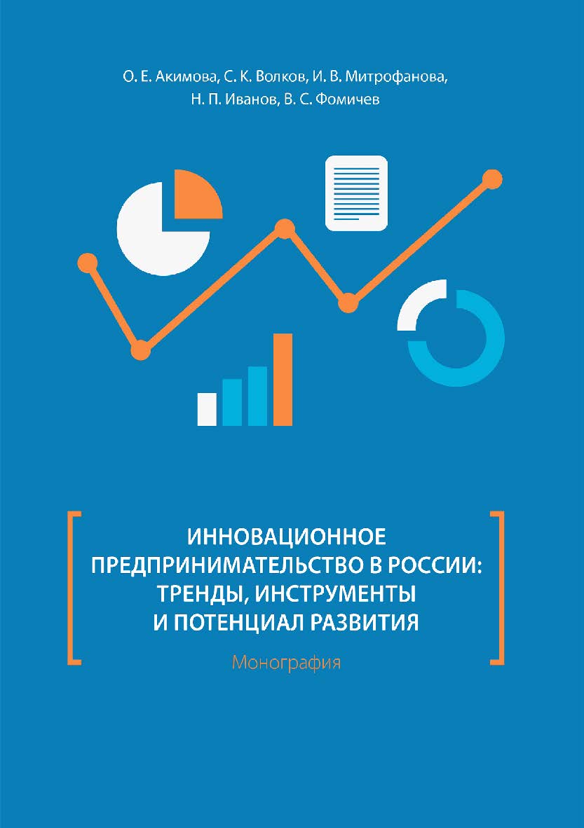 Инновационное предпринимательство в России: тренды, инструменты и потенциал развития : монография ISBN 978-5-4475-9925-6