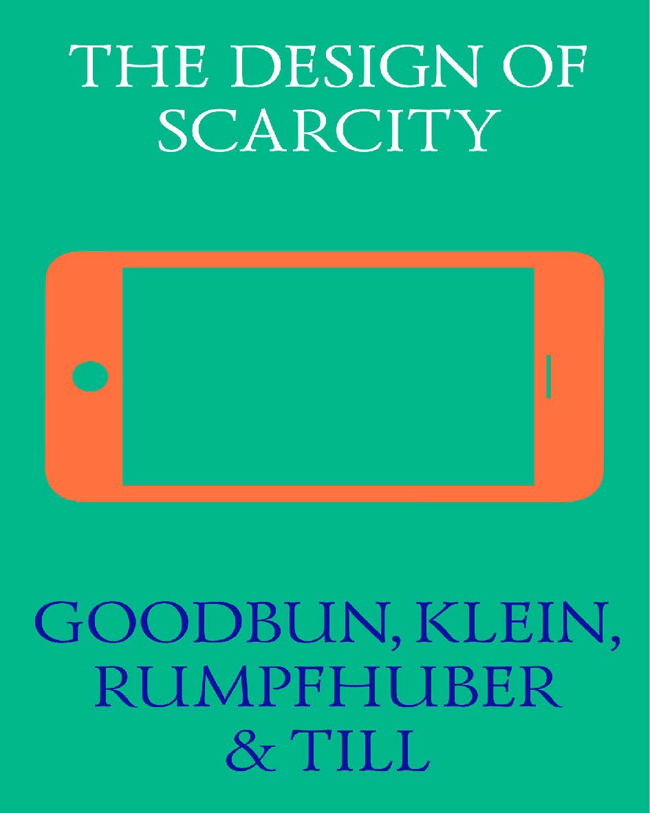 The Design of Scarcity = Дизайн дефицита. — 3-rd ed. (el.) ISBN 978-5-906264-28-2