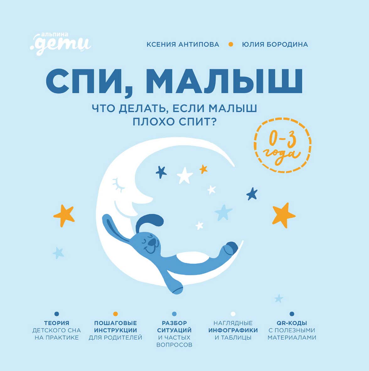 Спи, малыш: Что делать, если малыш плохо спит? ISBN 978-5-9614-8336-9