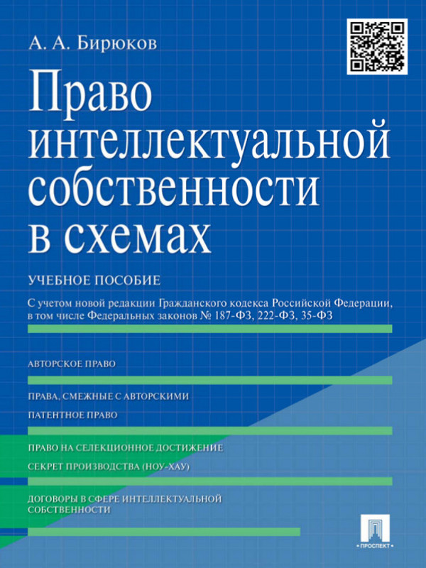 Право интеллектуальной собственности в схемах ISBN 978-5-392-15368-8