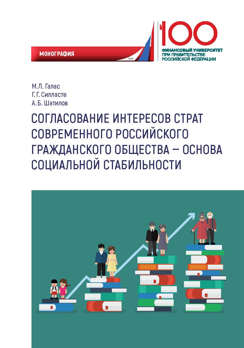 Согласование интересов страт современного российского гражданского общества — основа социальной стабильности: Монография ISBN 978-5-907166-08-0