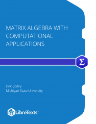 Matrix Algebra with Computational Applications ISBN CCBY4_066