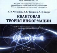 Квантовая теория информации : учеб. пособие ISBN 978-5-8149-3680-6