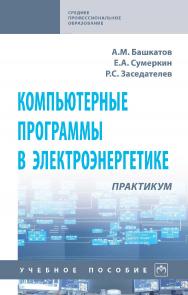 Компьютерные программы в электроэнергетике: практикум : учебное пособие. — (Среднее профессиональное образование) ISBN 978-5-16-108136-5