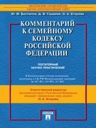 Комментарий к Семейному кодексу Российской Федерации (постатейный научно-практический) ISBN 978-5-392-14302-3